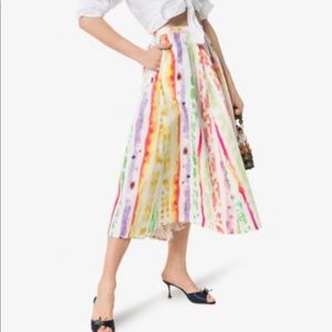 ROSIE ASSOULIN like new! watercolor skirt 2